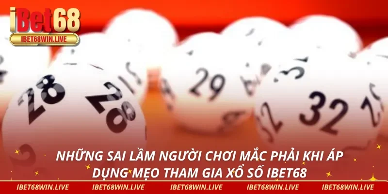 Một số sai lầm mắc phải
